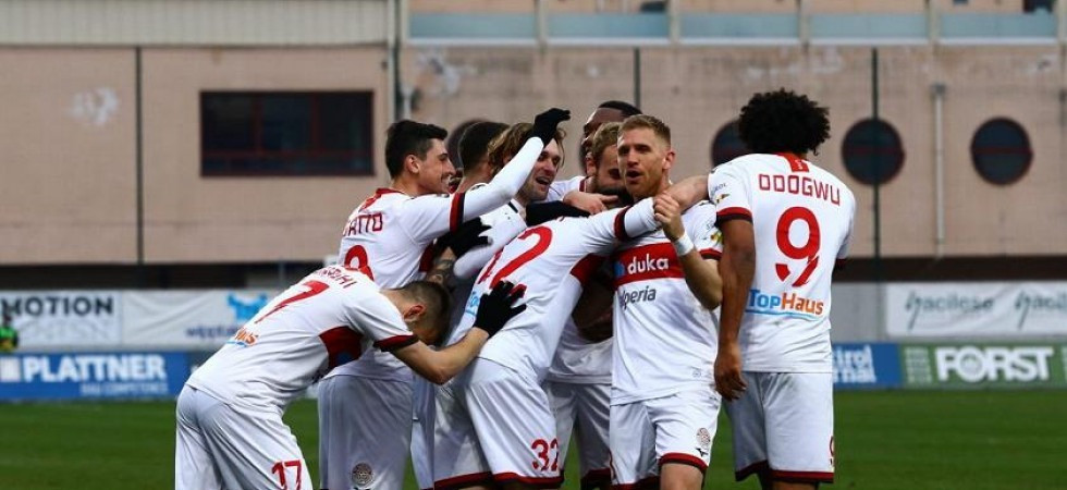 Il Südtirol vince ancora: battuto in rimonta il Bari 2 a 1